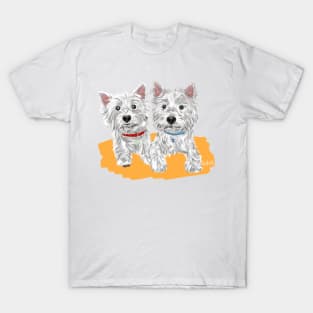 Westies Molly & Danny T-Shirt